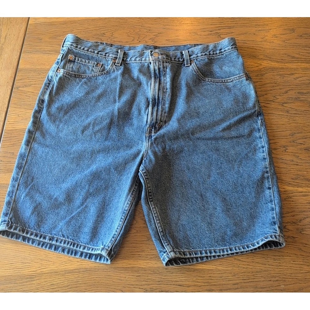 Levi Strauss & Co 505 Mens Shorts Blue Jeans Size 42 X 10 EUC